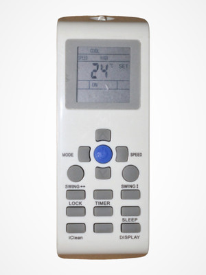 ERNIL AC Remote Compatible for Aux Split/Window AC 171 ( Please Match The Image with Your Old Remote ) Remote Controller(White)
