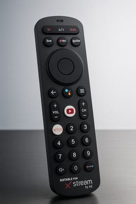 AE AE01AX01 Airtel Xstream Remote Controller(Onyx Black)