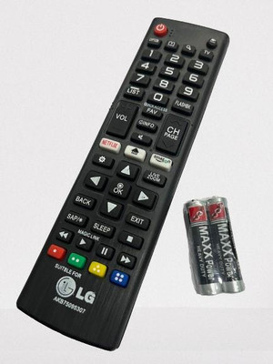 Fgkitoflex Lg Smart Tv Remote for Any LG LED OLED LCD UHD Android Television lg Remote Controller(black02)