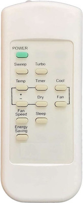 Rohit Electronics 100A AC Remote Compatible for Carrier Ac (EXACTLY SAME REMOTE WILL ONLY WORK) Remote Controller(White)