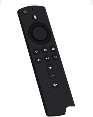 Sugnesh ®57 Amazon fire tv stick Remote with voice ( pairing manual will be inside ) Compatible with amazon fire stick remote control Remote Controller(Black)