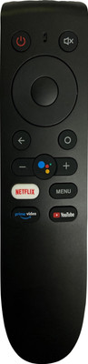 mumax 0NE-PLUS Led without Voice Control Remote Compatible with ONEPLUS 4K SMART LED LCD TV Remote Controller(Black)