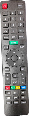Ehop Compatible Remote control for Smart LED Android TV (E32X) Cellecor Remote Controller(Black)