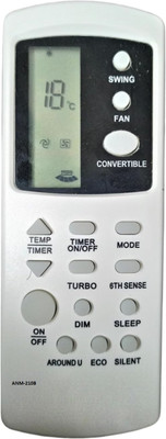 ANM Remote Compatible For Whirlpool Magicool Inverter AC SAI12B50MC0 Remote Controller(White)