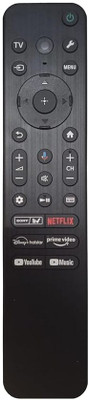 VTINVAN Compatible with Onida Smart Tv Remote Control Â– Without Voice - Hot Keys Prim V Netfix, Amaz0N Music and Apps Use for LCD Led OLED QLED Uhd 4K Android Tvs-Black Remote Controller(Multicolor)