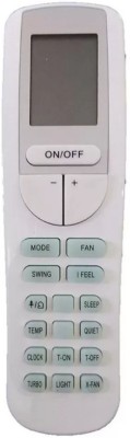 Ethex ® Re-133A Ac Remote compatible for Voltas Ac (X Fan Button) (Match all functions with your Remote before placing order) ( check all images) Remote Controller(White)