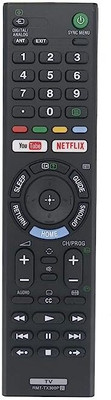 ditec Work with KD-65X7000F KD-55X7000F KD-49X7000F KD-43X7000F KD65X7000F KD55X7000F RMT-TX300P Remote with Netflix Function Compatible with  bravia Smart LED TV Sony Remote Controller(Black)