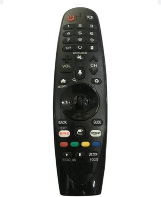 Paril ®85N TV REMOTE Compatible for LG Smart TV LCD/LED Remote Control (No voice Command) (Exactly Same Remote Will Only Work) Remote Controller(Black)