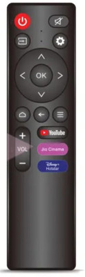 Kritex Compatible with AIWA Smart LED TV Remote, JSG43CSFHD Remote Controller(Black)