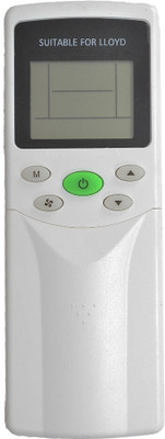 RESORB RE 162 LLOYD Compatible for Midea, Voltas and Lloyd Air conditioner Remote Controller(White)