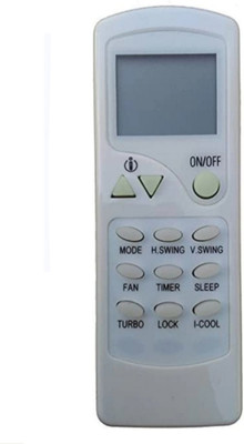 Ethex Re-7C compatible for Air Conditioner Remote Control Onida ac remote (Same remote Only will work) Remote Controller(White & Black)