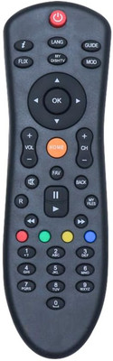 MIFKRT Compatible For Dish_TV Hd Set Top Box Dishtv Remote Controller Dish TV Remote Controller(Black)
