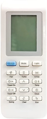 7SEVEN Compatible for Blue Star AC Remote Original 217 Model Suitable 1 1.5 2 Ton Split and Window Air Conditioner BLUE STAR ac Remote Controller(White)