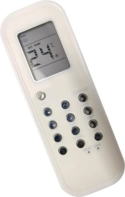 NixGlobal 46 BLUES-TAR AC Remote Compatible with BLUESTAR 1 / 1.5 / 2 TON AC Remote Controller(White)