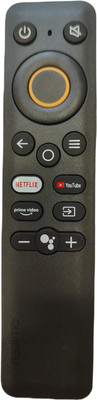 Harsh Enterprises Comaptible with Realme Smart LCD LED TV Remote control Android smart LED TV remote control Harsh Enterprises Remote Controller(Black)