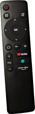 Ehop Compatible remote Control for  smart TV (without voice function) Thomson Remote Controller(Black)