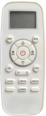 J.K. WEBSHOP 197AC Remote Compatible with BLUESTAR AC Remote Controller Bluestar AC Remote Controller(White)