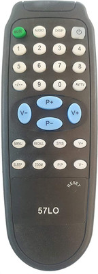 TVE 57LO Remote Control Compatible for China Assemble TV Television Remote Controller(Black)