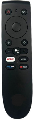 Hybite Remote Compatible with One-plus Android TV Without Voice Command One Plus 4k LED TV without voice Remote Controller(Black)