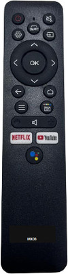 Akshita MX08 TV Compatible For LCD LED TV Remote Without VOICE MICROMAX TV Remote Controller(Black)