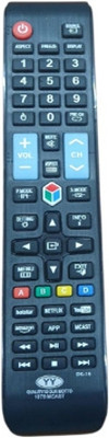 Tke  1078 MCAST Assembled Smart Led/LCD Tv | No Voice Function(2034) China/Chinese Remote Controller(Black)