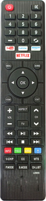 LipiWorld LED93 LCD LED TV Remote Control Compatible For  Lloyd Tv Remote Controller(Black)