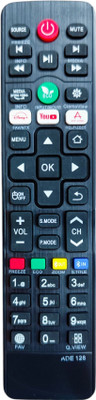 RE VISE / MICROMAX / AMSTARD Vise Led Tv Remote Controller(Black)