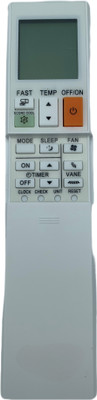 Xpecial KMS1859 AC Remote Compatible with MITSUBISHI 1 / 1.5 / 2 TON AC Remote Controller(White)