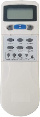 BhalTech 108 AC Remote Control Compatible for Croma AC Remote Controller(White)
