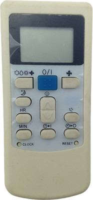 Ehop AC-33 Compatible Remote control for  HYK-02 HYK-03 HYK-0 TCL Remote Controller(White)