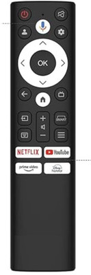 Kritex Remote Compatible for ACER Smart LED/UHD 4K TV Remote Remote Controller(Black)