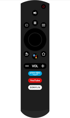 NeroEdge  Remote with Voice Command (Pairing Must) Thomson Smart Tv Remote Controller(Black)