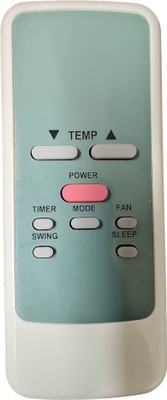Ehop AC-70 AC-70 Compatible Remote for  AC Estrella Neo AC Carrier Remote Controller(White)