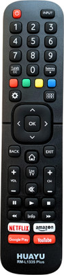 MechFox Television Remote Compatible for LED/LCD | RM-43 | YY Remote Controller(Black)