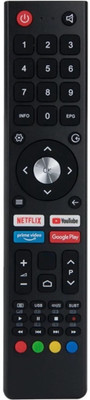 miracles in hand MIHNKABP Non-Voice Remote Compatible with Smart 4K LED TV NOKIA Remote Controller(Black)
