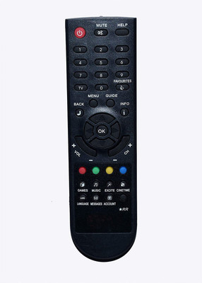 Rohit Electronics Compatible Signet  Set Up Box Remote Controller Den Cable Remote Controller(Black)