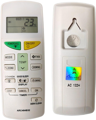 DEVBHOOMI DB-Arc484B32 Compatible Remote Control For Daikin AC. Air Conditioner Remote Controller(White)