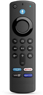 Lacdo 3rd Generation Fire Tv Stick Remote Control Amzon Alexa Voice Remote (3rd Generation) Amzon Alexa Voice FlRE TV Stick (3rd Generation) Remote Controller(Black A)