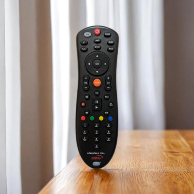 Narayan enterprises Remote compatible with Dish Tv Set-top Box 005 Dish TV Remote Controller(Black)