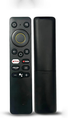 MEPL Infrared Non Voice TV Remote Compatible for  Smart Android LED TV Realme Remote Controller(Black)