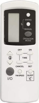 RISHI ENTERPRISES THIS REMOTE IS COMPATIBLE FOR  AC REMOTE (39) VOLTAS Remote Controller(White)
