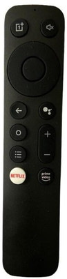 miracles in hand MIHONE2 REMOTE COMPATIBLE WITH SMART LED TV (NON-VOICE) ONEPLUS Remote Controller(Black)