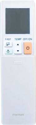 Marman Compatible with Mitsubishi AC Remote Control Model 304 Suitable for 2 | 1.5 | 1 Ton Split and Window AC- Match Remote Key by Key with Existing Mitsubishi Air Conditioner Remote Controller(White) Marman Compatible with Mitsubishi AC Remote Control Model 304 Suitable for 2 | 1.5 | 1 Ton Split and Window AC- Match Remote Key by Key with Existing Mitsubishi Air Conditioner Remote Controller(White)