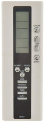 Ethex ® Re-119 Ac Remote compatible for Kelvinetor/Voltas Ac ,Ryoku,Videocon,Nepoleon,Carrier,Bluestar Split Ac Remote Remote Controller(White)