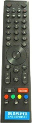 RISHI ENTERPRISES THIS REMOTE IS COMPATIBLE FOR TV REMOTE(M-04PJ) INFINIX Remote Controller(Black)