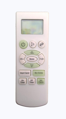 Naviscinest Split Window Ac Remote Controller Ac 58 Samsung Remote Controller(White)