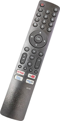 Ehop Compatible remote control for Assembled unbranded LED LCD tv remote Chinese Remote Controller(Black)