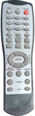 NixGlobal CX03 CE-MEX H0ME THEATRE Remote Compatible with CEMEX HOME THEATRE Remote Controller(Black)