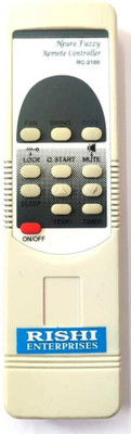 RISHI ENTERPRISES THIS REMOTE IS COMPATIBLE FOR SPILIT AC REMOTE (J-56J) NEYRO Remote Controller(White)