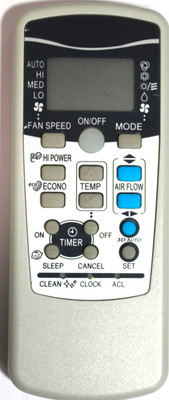 HDF Replacement Remote Control Compatible for Mitsubishi AC (Remote No-25B) AC Remote Control Compatible for  Split/Window AC |HF-HF 997 Mitsubishi Remote Controller(White)